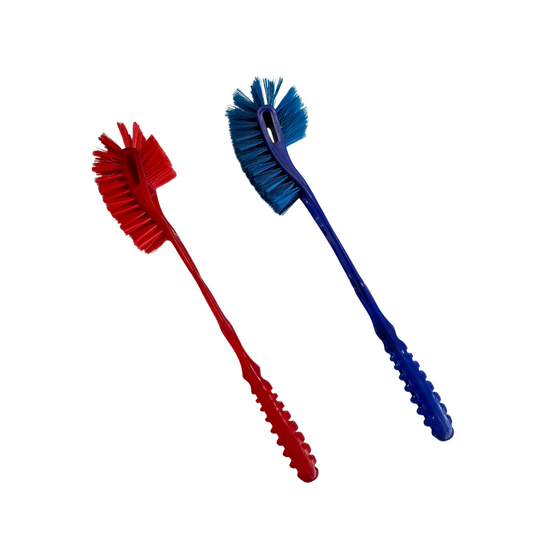 Plastic Double Sided Flexible Toilet Brush