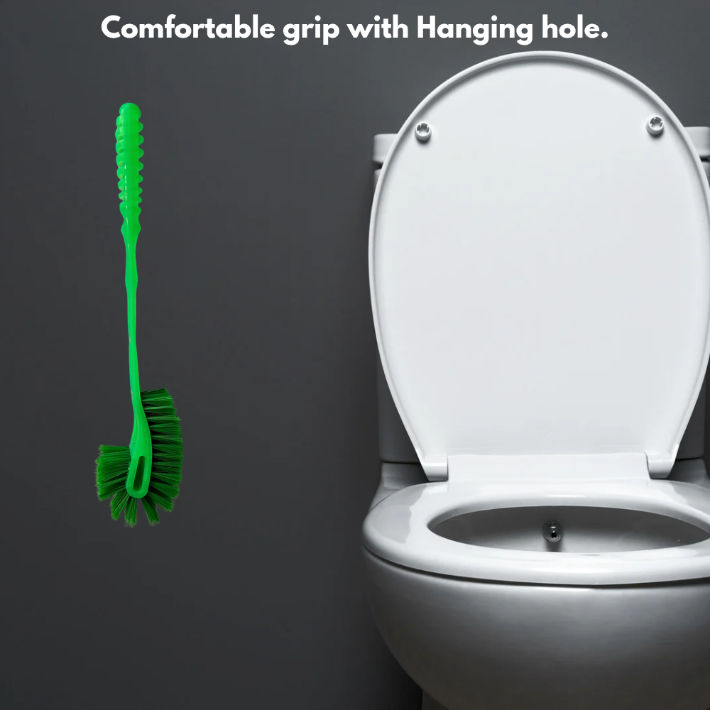 Plastic Double Sided Flexible Toilet Brush