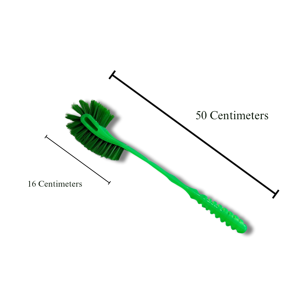 Plastic Double Sided Flexible Toilet Brush