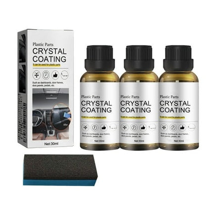 Crystal Coating For Plastic Parts - Dashboard Polish For Car Interior