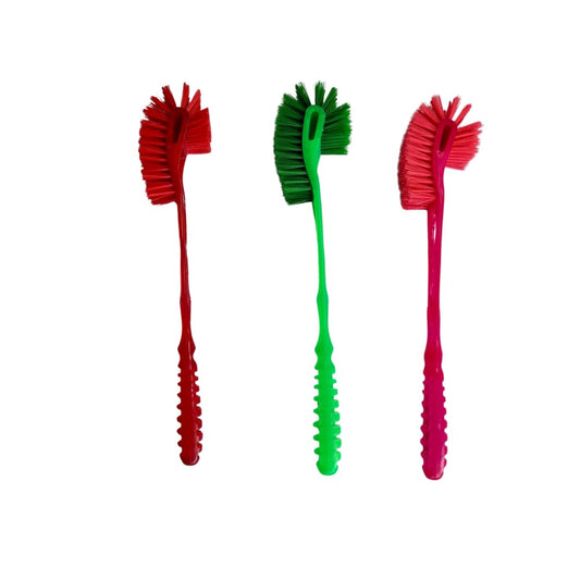 Plastic Double Sided Flexible Toilet Brush