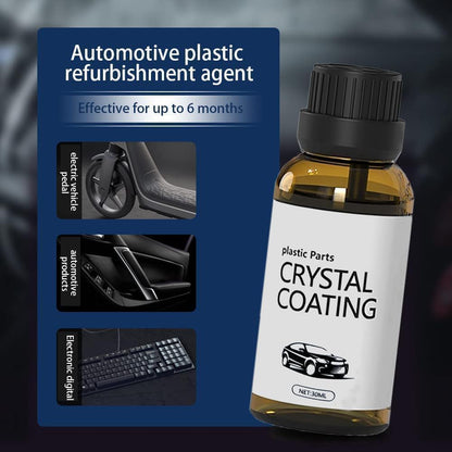 Crystal Coating For Plastic Parts - Dashboard Polish For Car Interior