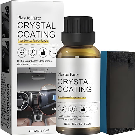 Crystal Coating For Plastic Parts - Dashboard Polish For Car Interior