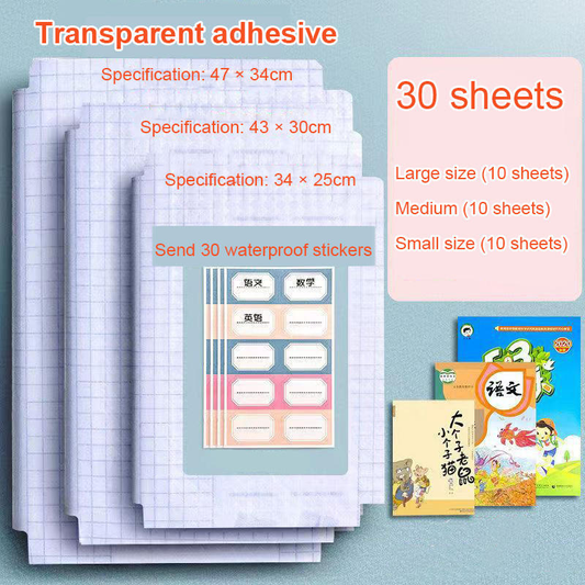 Waterproof Self-Adhesive PVC Book Covers